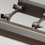 Светильник для картин с призматическим плафоном и двойными регулируемыми шарнирами Elstead Lighting варинант исполнения - 43 | Loft Concept в Брянске