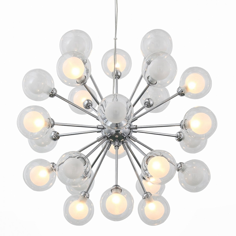 Люстра Cluster Chandelier 13 Хром в Брянске | Loft Concept 