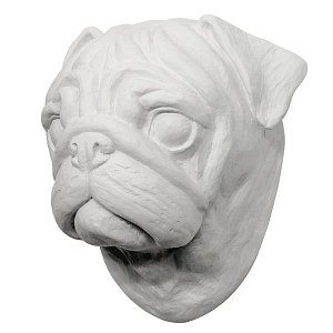 Аксессуар на стену Мопс