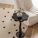 Дизайнерский журнальный стол в виде чёрного цветка Ludox варинант исполнения - 2 | Loft Concept в Брянске