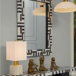 Настольная лампа геометрических форм Unique Surface варинант исполнения - 5 | Loft Concept в Брянске