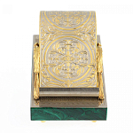 Подставка для телефона из натурального камня малахит Natural Stone Stand варинант исполнения - 3 | Loft Concept в Брянске