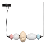 Подвесной светильник фигруный с керамическими элементами 18W LED Fragrant Light варинант исполнения - 3 | Loft Concept в Брянске