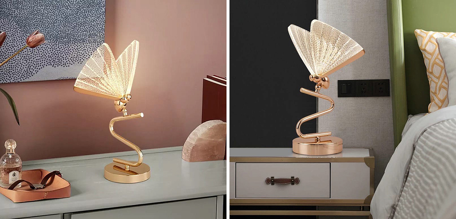 Ночник с Бабочкой Butterfly Table Lamp A Ночник с Бабочкой Butterfly Table Lamp A - Loft-Concept в Брянске