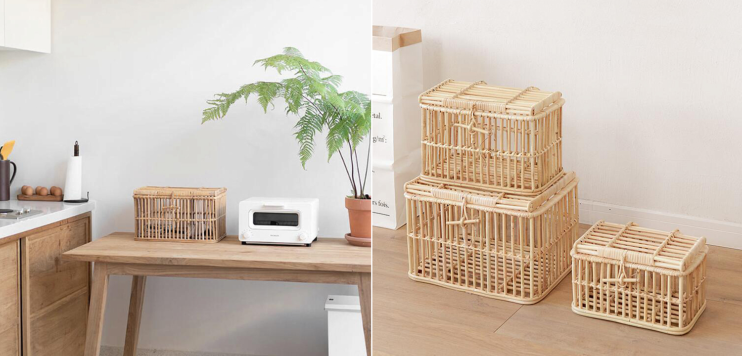 Корзина Wicker Chest 40 Корзина Wicker Chest 40 - Loft-Concept в Брянске
