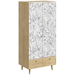 Шкаф с принтом Cotton варинант исполнения - 1 | Loft Concept в Брянске