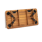 Двухместный диван из акации без подлоконтиков Amra варинант исполнения - 4 | Loft Concept в Брянске