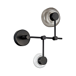 Бра с 2-мя плафонами разного диаметра и цвета Polyhedron варинант исполнения - 2 | Loft Concept в Брянске