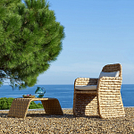 Плетеное кресло Madge Wicker Armchair варинант исполнения - 9 | Loft Concept в Брянске