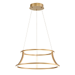 Люстра золотого цвета с 2-мя светодиодными кольцами Eurofase варинант исполнения - 2 | Loft Concept в Брянске