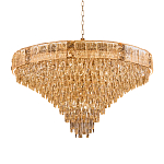 Люстра с каскадом из прозрачного хрусталя Constant Sparks варинант исполнения - 1 | Loft Concept в Брянске