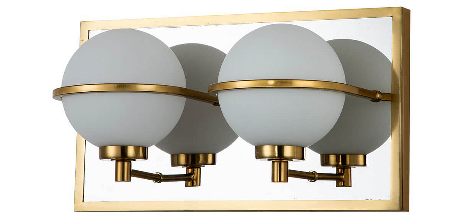 Бра Two Balls Reflection Wall Lamp Бра Two Balls Reflection Wall Lamp - Loft-Concept в Брянске