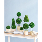 Декоративный искусственное растение Single boxwood варинант исполнения - 10 | Loft Concept в Брянске