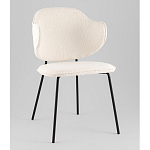 Стул Bellamy букле молочный варинант исполнения - 1 | Loft Concept в Брянске