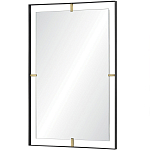 Зеркало прямоугольное в черной раме Gwendelyn варинант исполнения - 1 | Loft Concept в Брянске