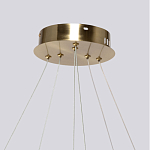 Люстра подвесная с двумя пересекающимися белыми светодиоидными кольцами Luke Lampco Tracer Lamp варинант исполнения - 9 | Loft Concept в Брянске