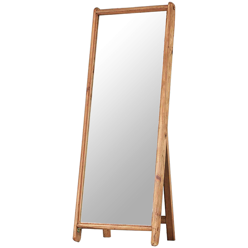 Напольное зеркало в деревянной раме Trina Wooden Mirror Древесина Зеркало Напольное зеркало в деревянной раме Trina Wooden Mirror Древесина Зеркало в Брянске | Loft Concept