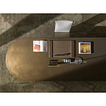 Дизайнерский рабочий стол из металла BLEVIO Table варинант исполнения - 4 | Loft Concept в Брянске