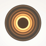 Бра круглое Soft Halo серый варинант исполнения - 2 | Loft Concept в Брянске