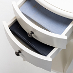 Белая тумба на фигурных ножках Shelby варинант исполнения - 6 | Loft Concept в Брянске