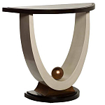 Консоль на полукруглой основе Stylish Pearl варинант исполнения - 1 | Loft Concept в Брянске