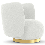 Кресло с обивкой букле Ambrose Boucle Armchair варинант исполнения - 3 | Loft Concept в Брянске