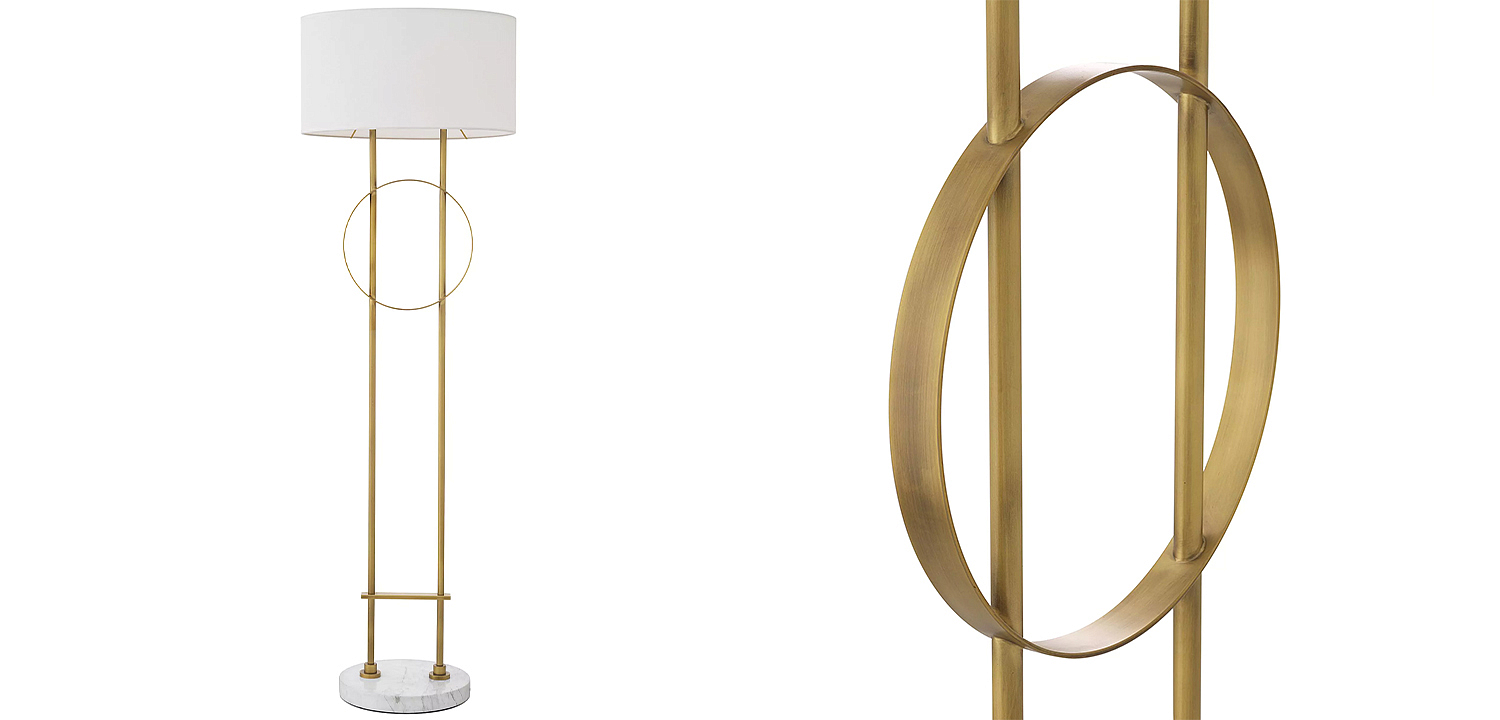 Торшер Eichholtz Floor Lamp Kaiser Торшер Eichholtz Floor Lamp Kaiser - Loft-Concept в Брянске
