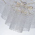 Люстра многоярусная с каскадами кристаллов Crystal Rains варинант исполнения - 7 | Loft Concept в Брянске