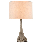 Настольная лампа с корпусом в виде дерева Gray Concrete Trunk варинант исполнения - 3 | Loft Concept в Брянске