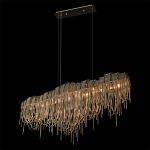 Люстра подвесная с металлическими дугами и длинными цепочками 115 см Atlantis Chain варинант исполнения - 14 | Loft Concept в Брянске