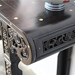 Черная резная консоль в Китайском стиле из массива Black Dragon Console варинант исполнения - 4 | Loft Concept в Брянске