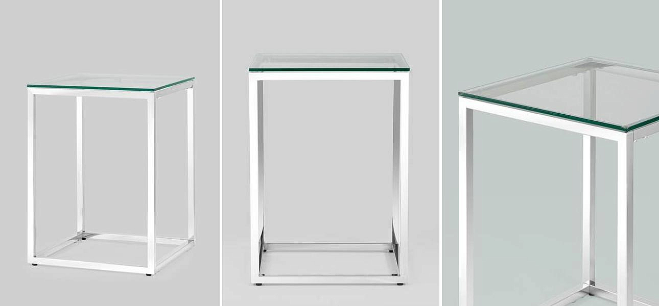 Стол приставной Cassiani Collection Silver Стол приставной Cassiani Collection Silver - Loft-Concept в Брянске