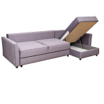 Диван трехместный раскладной Giorgio Sofa серый варинант исполнения - 3 | Loft Concept в Брянске