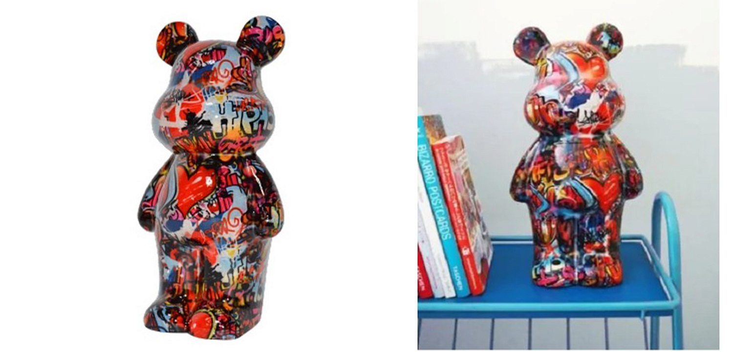 Статуэтка Graffiti Bear red Статуэтка Graffiti Bear red - Loft-Concept в Брянске