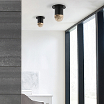 Потолочный светильник светодиодный с плафоном из натурального камня Purgatory варинант исполнения - 2 | Loft Concept в Брянске