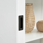 Витрина с раздвижными дверцами Wells Glass Showcase White варинант исполнения - 6 | Loft Concept в Брянске