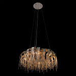 Люстра круглая подвесная с металлическими дугами и длинными цепочками 80 см Atlantis Chain варинант исполнения - 5 | Loft Concept в Брянске