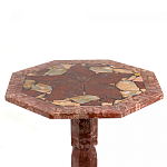 Кофейный стол из натуральных камней Лемезит и Яшма Natural Stone Tables варинант исполнения - 14 | Loft Concept в Брянске