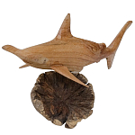 Статуэтка из дерева рыба-молот Animals of the World варинант исполнения - 3 | Loft Concept в Брянске