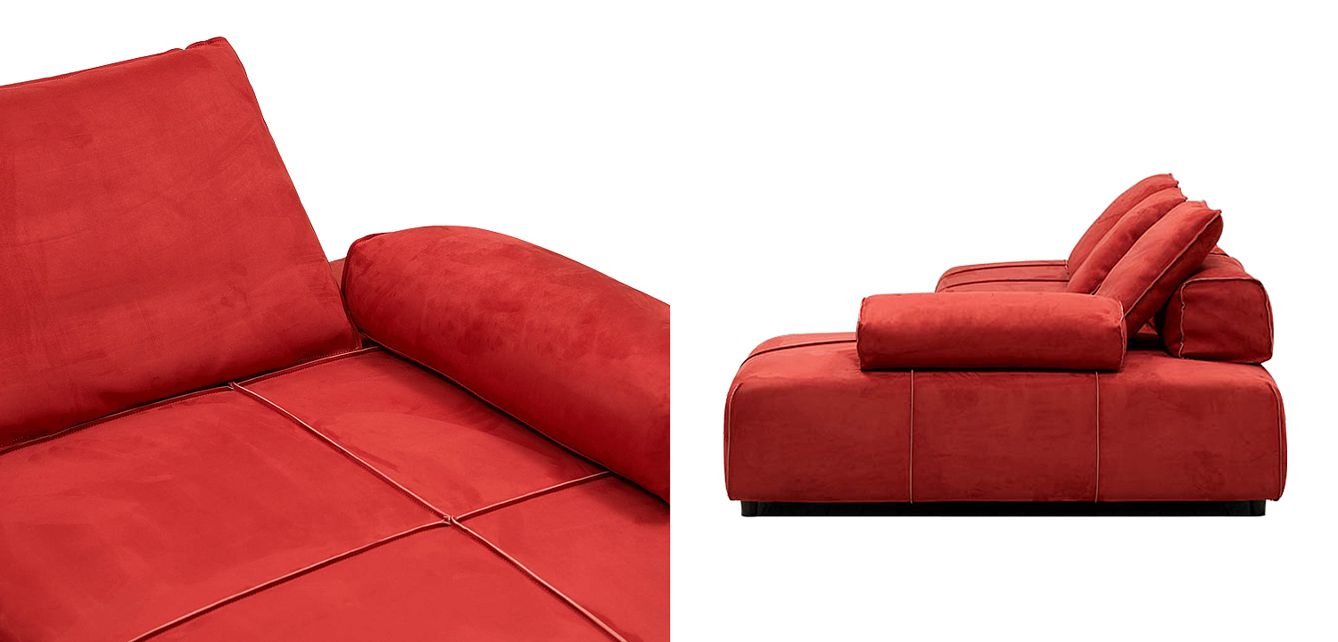 Угловой диван Quinn Red Sofa Угловой диван Quinn Red Sofa - Loft-Concept в Брянске