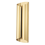 Бра с матовым цилиндрическим абажуром цвета латунь Monolith варинант исполнения - 1 | Loft Concept в Брянске