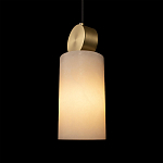 Подвесной светильник с цилиндрическим мраморным плафоном Marble square варинант исполнения - 6 | Loft Concept в Брянске