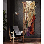 Тканый вручную абстрактный гобелен Коралловый риф Coral reef варинант исполнения - 3 | Loft Concept в Брянске