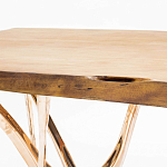 Обеденный стол прямоугольный с фигурными ножками G-table варинант исполнения - 1 | Loft Concept в Брянске