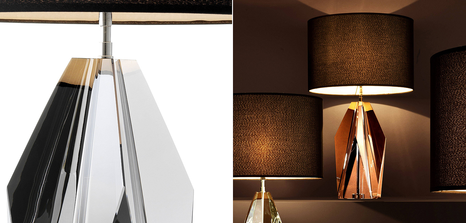 Настольная лампа Eichholtz Table Lamp Setai Smoke Настольная лампа Eichholtz Table Lamp Setai Smoke - Loft-Concept в Брянске
