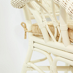 Комплект обеденный из ротанга Eloise grand white варинант исполнения - 9 | Loft Concept в Брянске