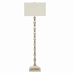 Торшер с фактурным каркасом и прямоугольным тканевым абажуром Shiye and Simplicity варинант исполнения - 1 | Loft Concept в Брянске