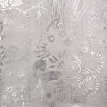 Обои ручная роспись в стиле Арт-деко Rateau Bas Relief on Tarnished Silver gilded paper варинант исполнения - 2 | Loft Concept в Брянске