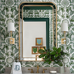 Зеркало в золотой раме Arched Mirror варинант исполнения - 3 | Loft Concept в Брянске