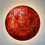 Светильник настенный «Красная Планета» варинант исполнения - 2 | Loft Concept в Брянске